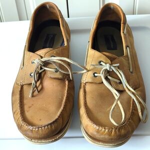 Rockport men's boat shoe loafer size 16